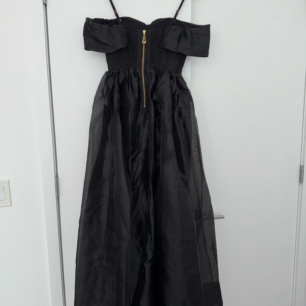 AJE Off-Shoulder Black Dress - Picture 6 of 12